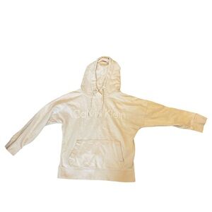 Calvin Klein Light Baby Pink Logo Pullover Hoodie